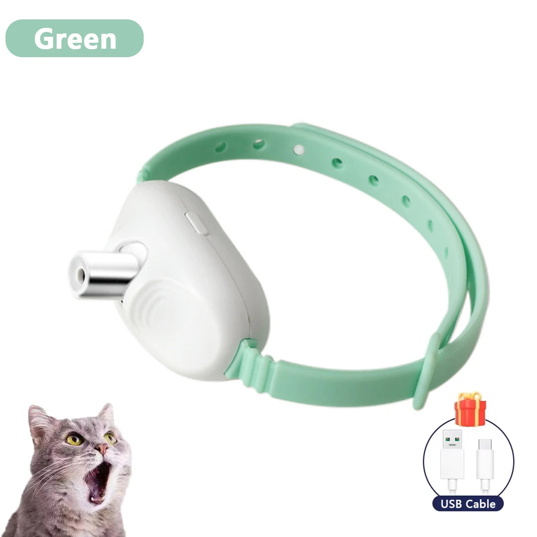 Collier laser chat pour jeu actif
