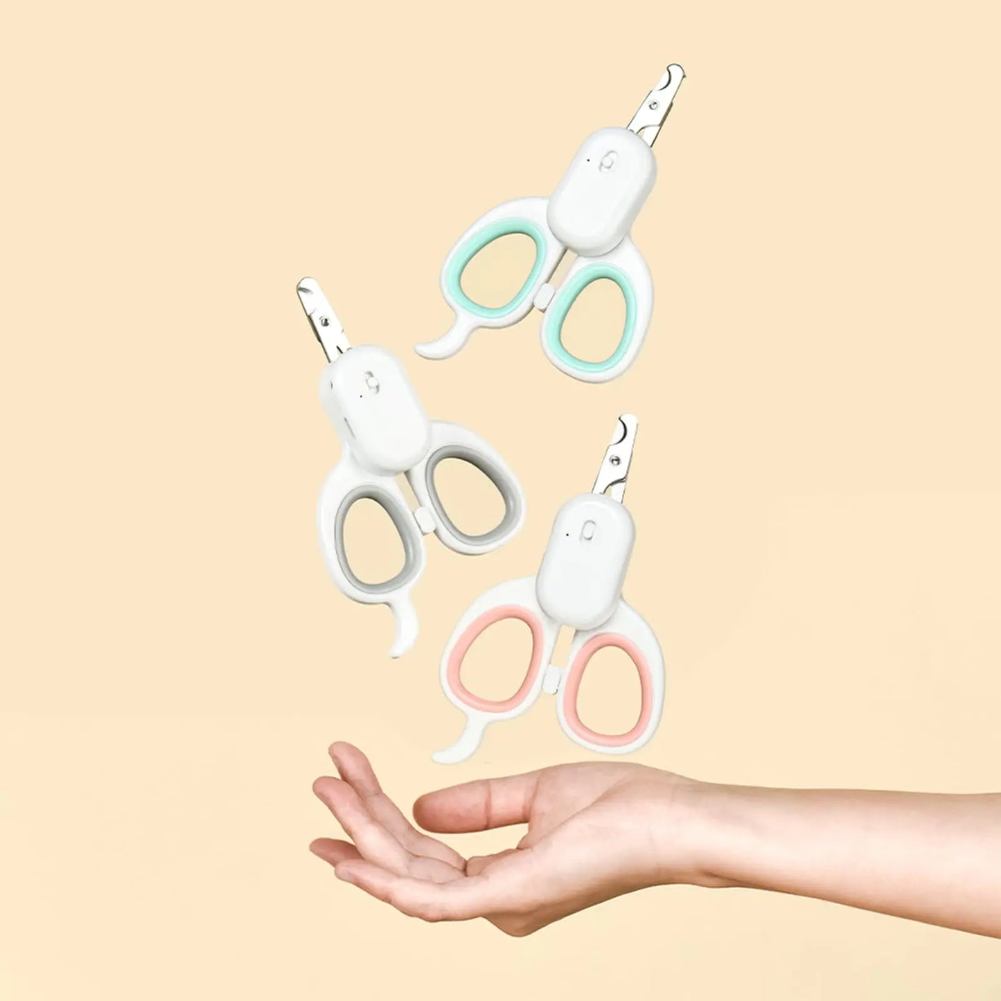 Coupe-ongles LED pour animaux précis