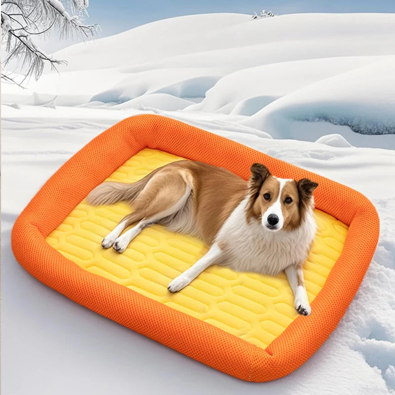 Lit rafraîchissant pour chiens confort