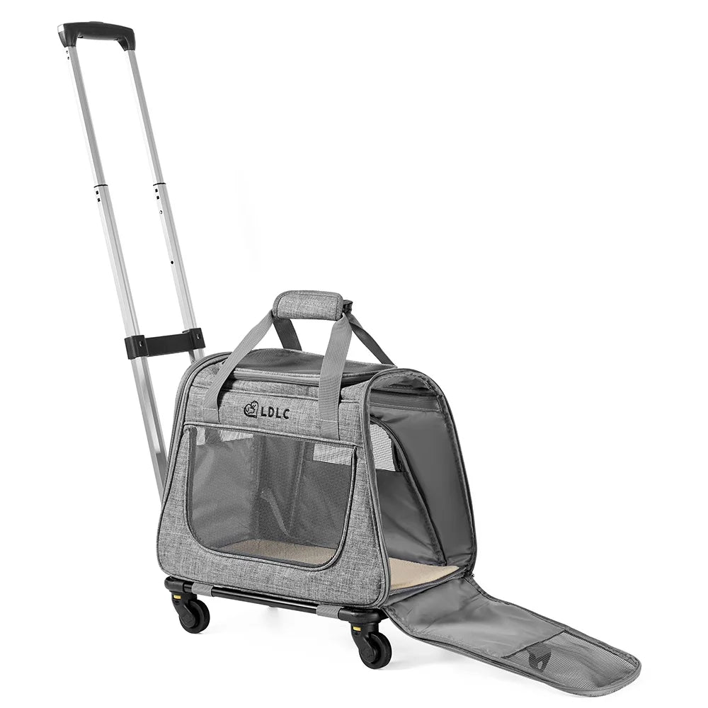 Extra Large Portable Pet Trolley Case Detachable Dog Trolley Case Large Foldable Pet Bag Cat Travel Carrier Bag