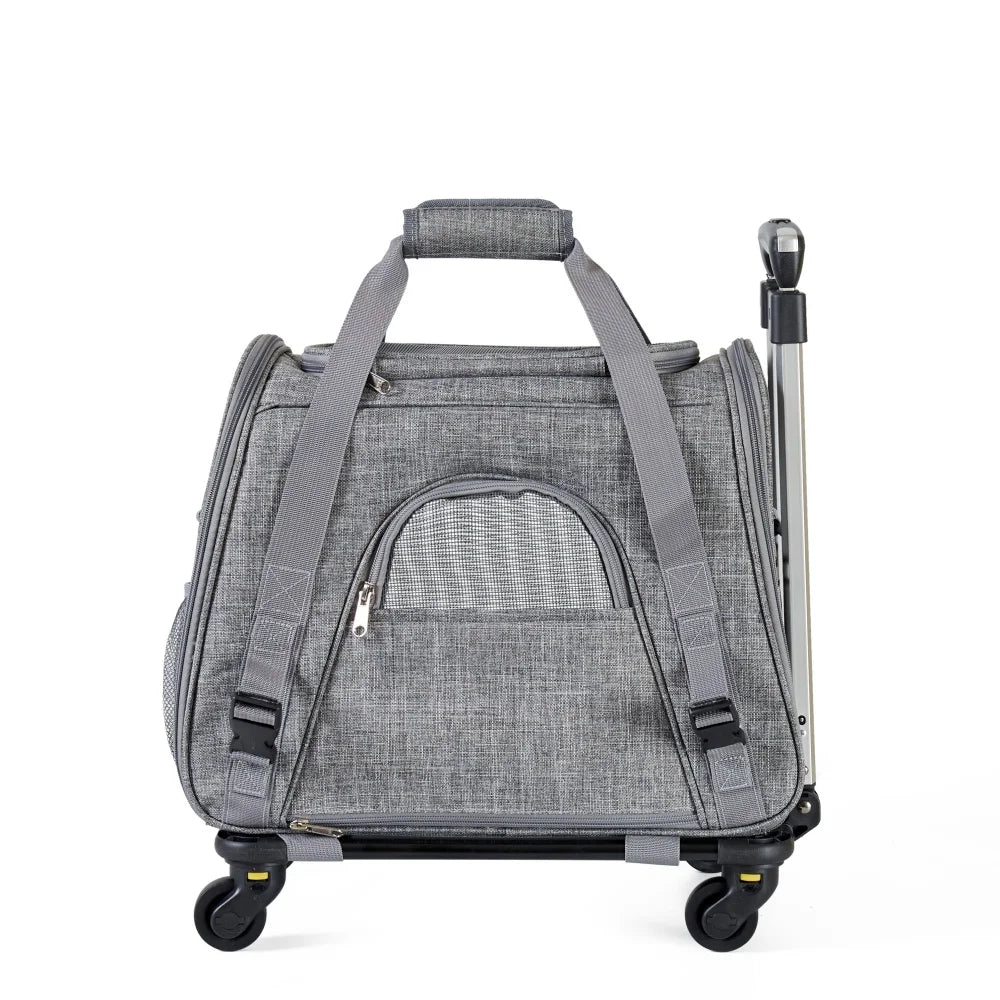 Extra Large Portable Pet Trolley Case Detachable Dog Trolley Case Large Foldable Pet Bag Cat Travel Carrier Bag