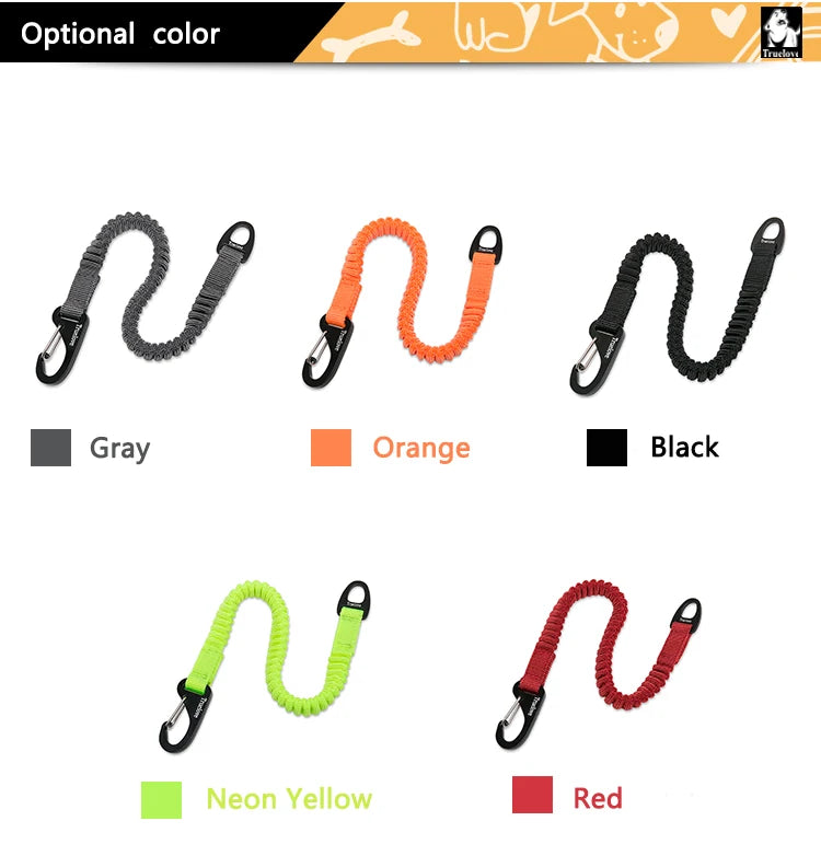 Truelove Short Bungee Leash Nylon Leash For dog collar Extension Retractable For All Breed Training Running walking TLL29712