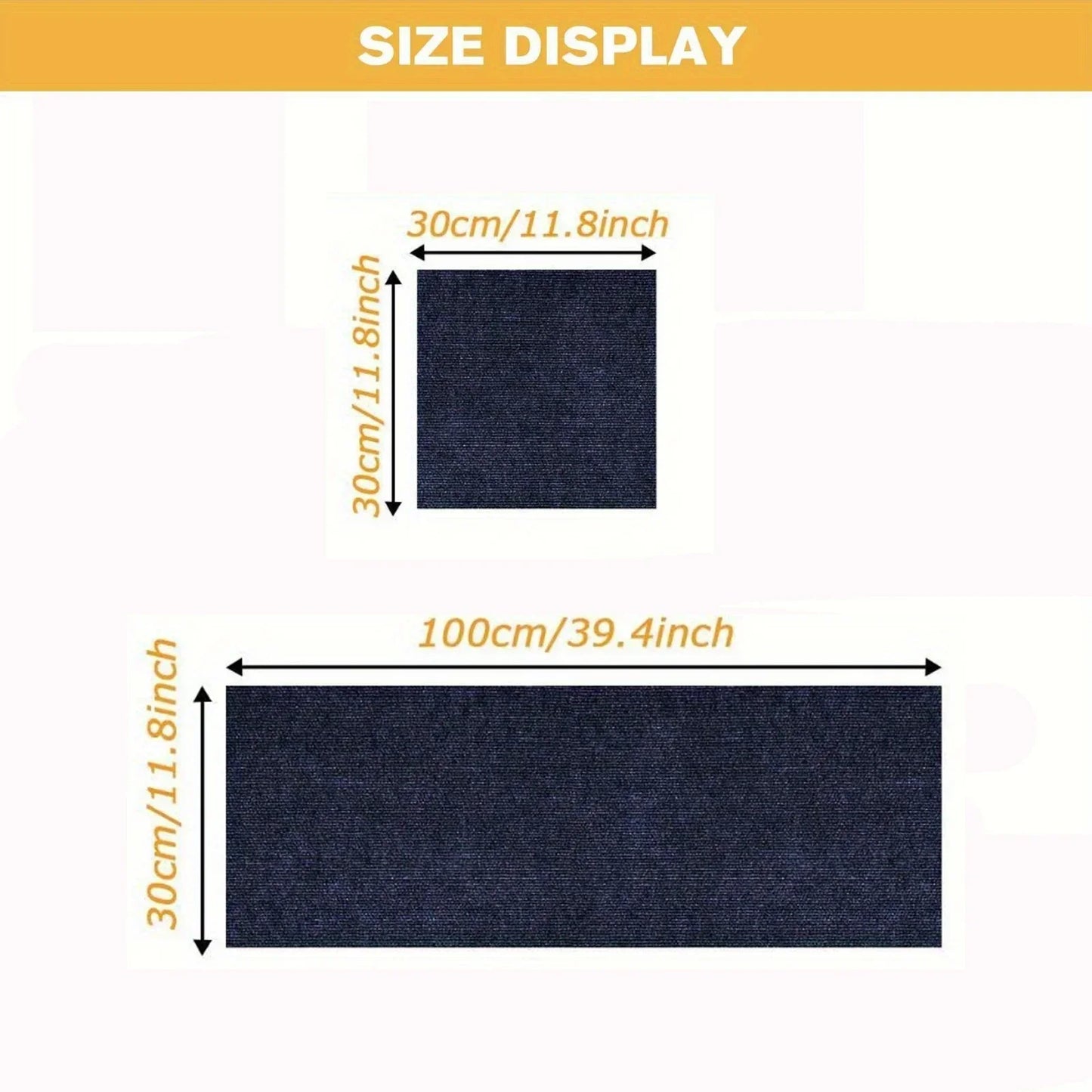 Self-Adhesive Cat Scratching Pad - Durable Polyester Felt Mat for Walls & Furniture Protection, Multi-Size Pack, Cat Scratcher