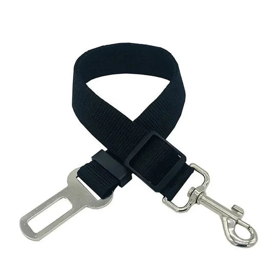 Dog Seat Belt Car Seatbelt Harness for Dogs Adjustable Durable Nylon Reflective Bungee Fabric Tether Car Travel Supplies for Pet