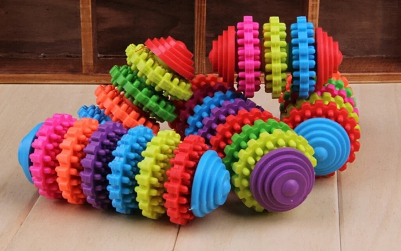 New Durable Rubber Pet Dog Puppy Cat Dental Teething Healthy Teeth Gums Chew Toy  Dog Stuff  Dog Toys for Large Dogs Jouet Chat