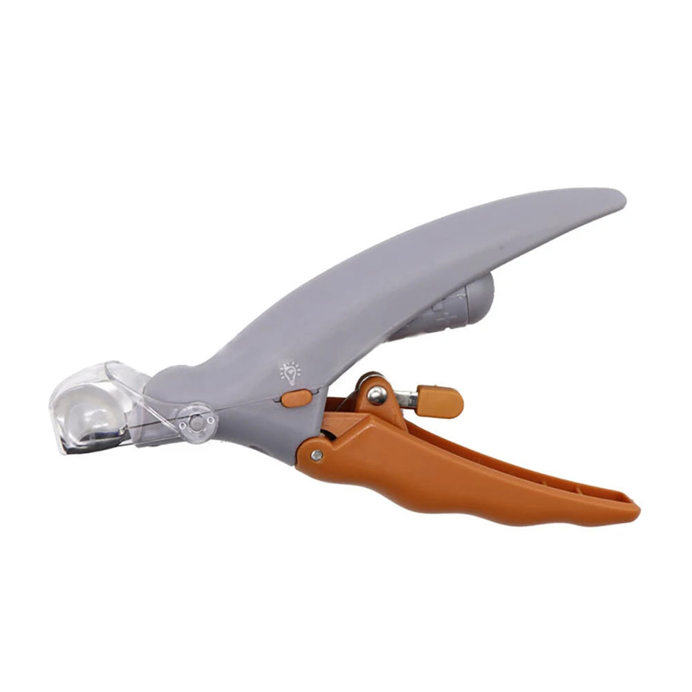 Nail Trimmer with LED Light Dog Cat Pet Clipper Scissors Toe Claw Clippers