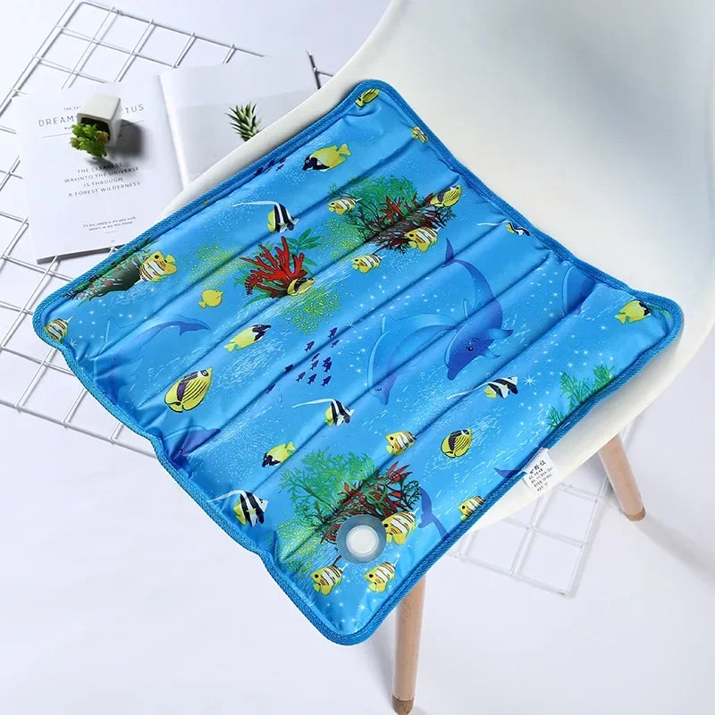 Summer Cooling Pet Water Bed Cushion Ice Pad Cat Sleeping Square Mat for Puppy Dogs Cats Pet Kennel Top Quality Cool Cold