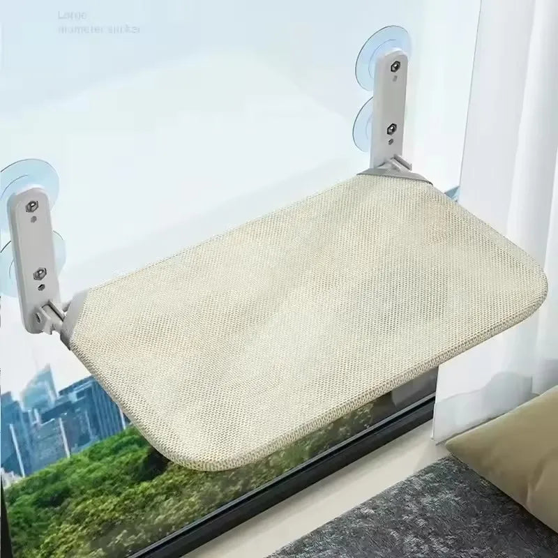 New Cat Hammock Suction Cup Foldable Hammock Suspended Cat Nest Cat Bed Balcony Window Glass Cat Hammock Cat House