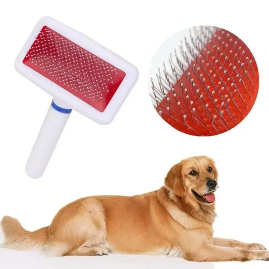 Pet Slicker Brush for Dogs Cats Massage Brush Deshedding Comb Grooming Massage Grooming Tools Pet Brush Dog Accessories