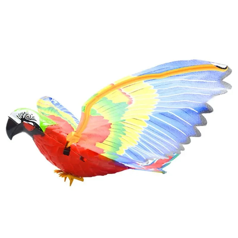 Electric Parrot Hanging Wire Circling Parrot Bird Cat Toy Funny Self-hey  Automatic Scratch Cat Stick Eagle Cat Interactive Toy