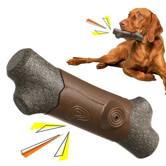 Large Dog Chew Toys For Medium Big Dogs Bite Resistant Squeaky Toy Outdoor Interactive Training Toys Labrador Bull Pet Supplies
