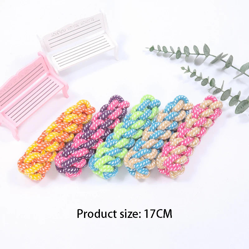 Pet Dog Toys for Large Small Dogs Toy Interactive Cotton Rope Mini Dog Toys Ball for Dogs Accessories Toothbrush Chew Puppy Toy